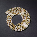 6mm Moissanite Cuban link chain